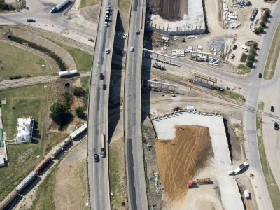 35W at 33rd St looking south
