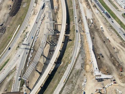 35W just south of I-820 looking south