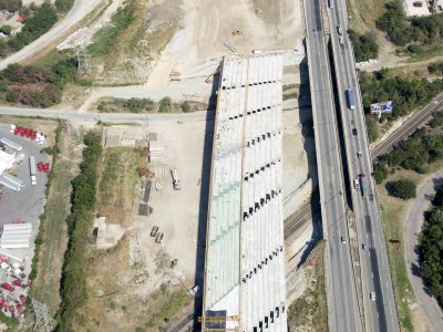 35W north of Northside Dr looking northbound