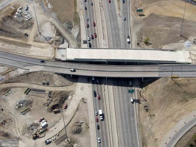 October 2015: 35W at Spur 280 looking south