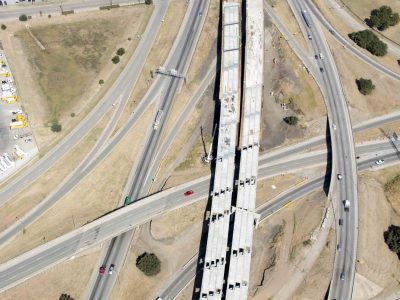 October 2015: 35W at SH 121 looking north