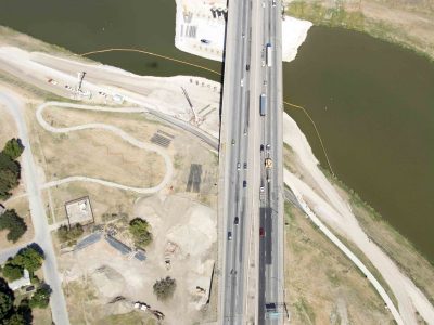 November 2015: 35W at the Trinity River looking north