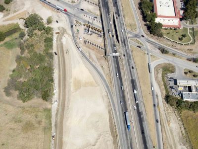 November 2015: 35W at Northside Dr Yucca Ave looking north