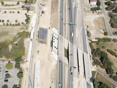 October 2015: 35W north of Meacham Blvd looking north