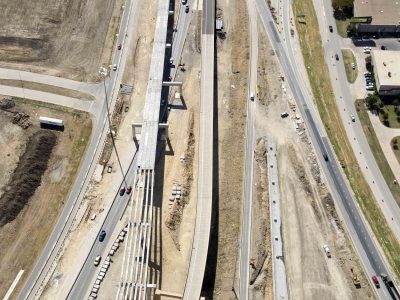November 2015: 35W just south of I-820 looking south
