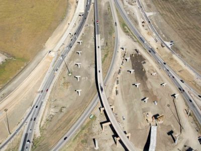 October 2015: 35W just north of I-820 looking north