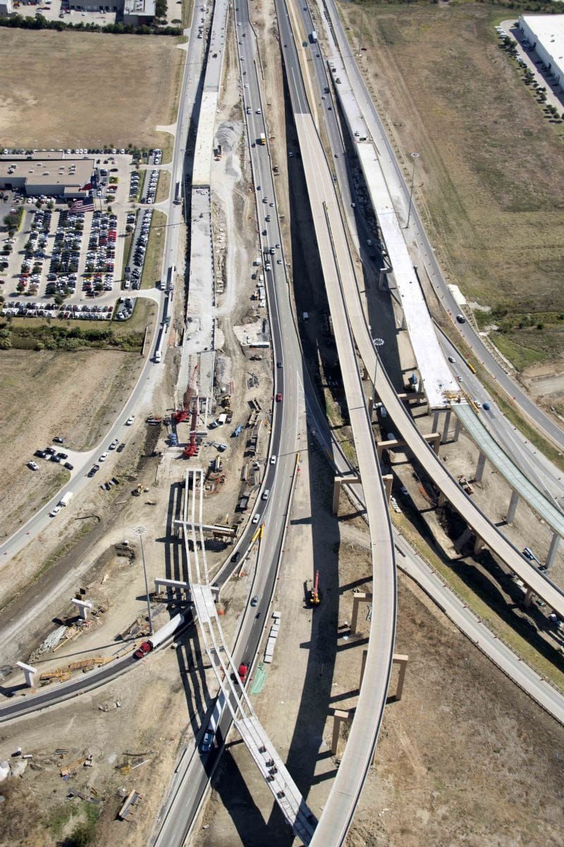 Aerial photos - 35W Construction - November 2015 - LBJ, NTE & NTE 35W ...