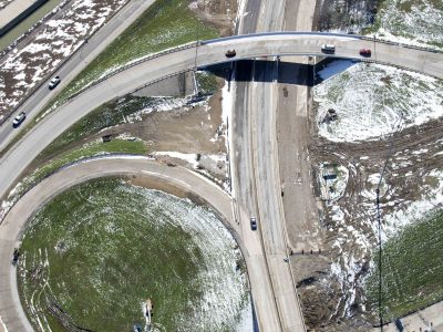 February 2015: 287 looking southbound just east of I-35W