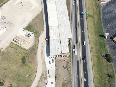 35W north of Northside Dr looking northbound