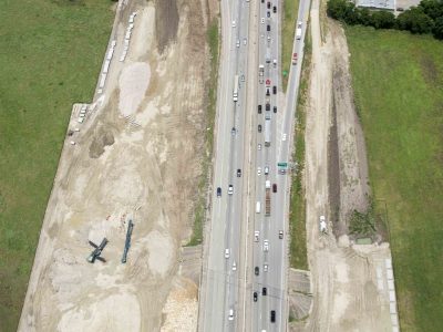 May 2015: 35W south of Northside Dr Yucca Ave looking north
