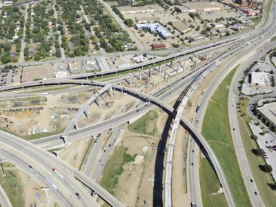 October 2012: North East Mall interchange (IH 820/AIrport Freeway)