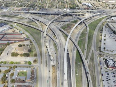 March 2013: North East Mall interchange (IH 820/Airport Freeway) facing northbound
