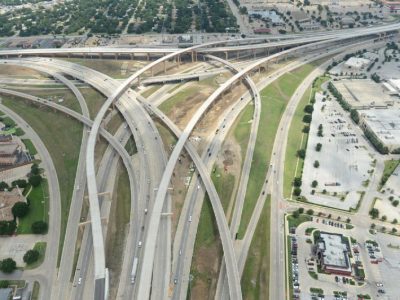 June 2014: 820/121/183 interchange facing N