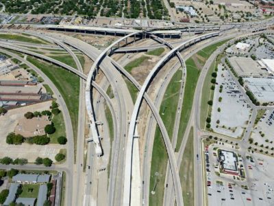 April 2013: North East Mall interchange (IH 820/Airport Freeway) facing northbound