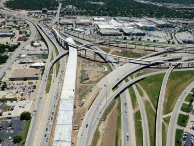 May 2013: North East Mall interchange (IH 820/Airport Freeway) facing southeast