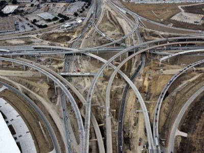 820-35W interchange looking west