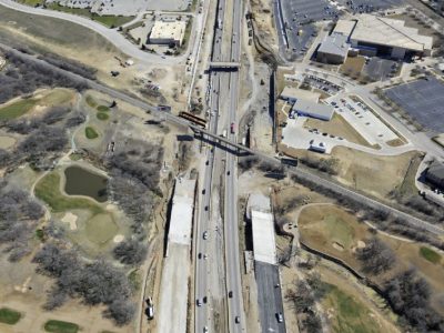 February 2013: IH 820 at Iron Horse Blvd.