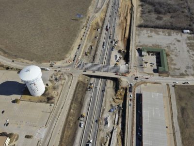 January 2013: IH 820 at Haltom Road
