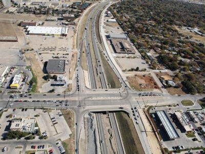 November 2012: IH 820 at Iron Horse Blvd.