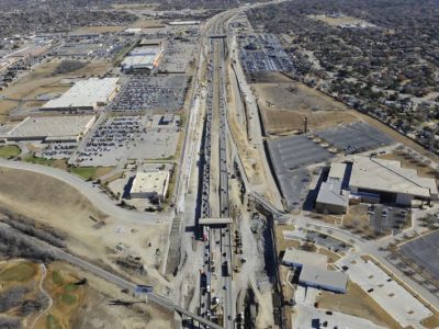 December 2012: IH 820 at Iron Horse Blvd.