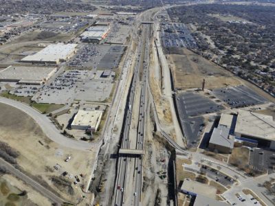 January 2013: IH 820 at Iron Horse Blvd.