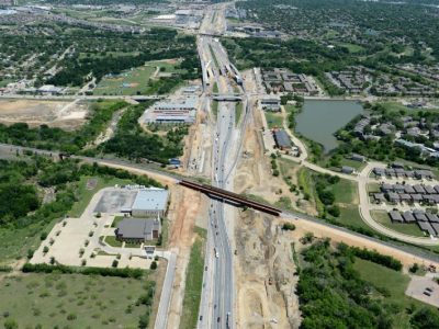 June 2013: IH 820 between Haltom Road and Denton Hwy. 377