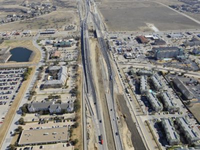 January 2013: IH 820 between Riverside Drive and Beach Street