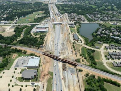 June 2013: IH 820 between Haltom Road and Denton Hwy. 377