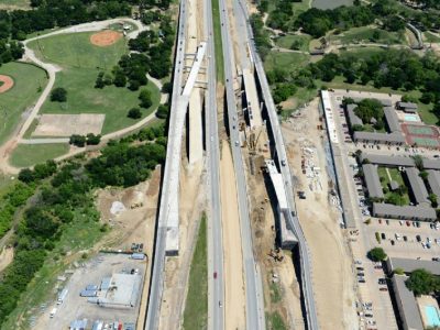 April 2013: IH 820 east of Denton Highway 377