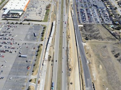 February 2013: IH 820 east of Iron Horse Blvd.