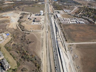 November 2012: IH 820 west of Haltom Rd.