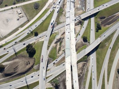 January 2016: 35W at SH 121 looking south