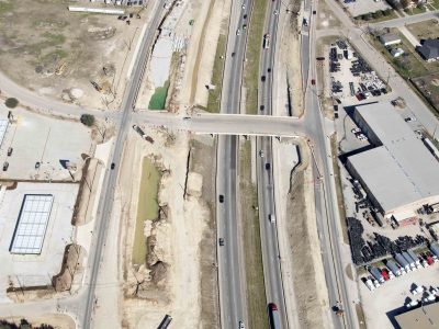 January 2016: 35W at Papurt St. looking north