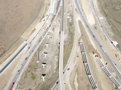 January 2016: 35W just north of I-820 looking north