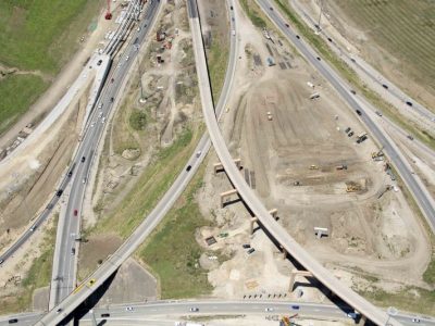 35W just north of I-820 looking north