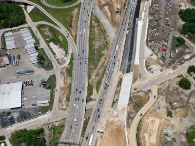 April 2016: 35W north of Spur 280 looking N