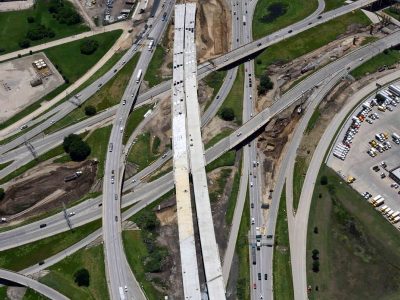 April 2016: 35W at SH 121 looking S