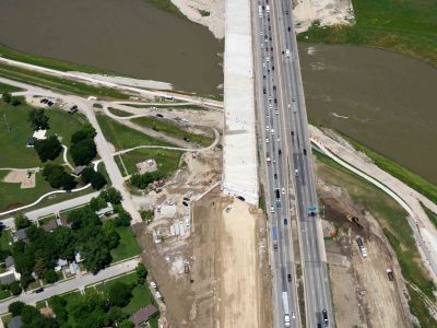 April 2016: 35W at Trinity River looking N