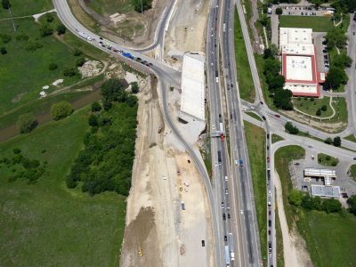 April 2016: 35W at Northside Dr-Yucca Ave looking N