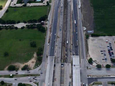 April 2016: 35W at Meacham Blvd looking S