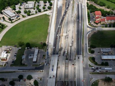 April 2016: 35W at Meacham Blvd looking N