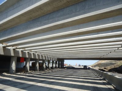 May 2013: Beams at Brown Trail bridge