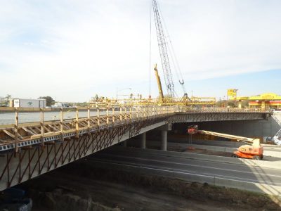 November 2012: Brown Trail bridge expansion