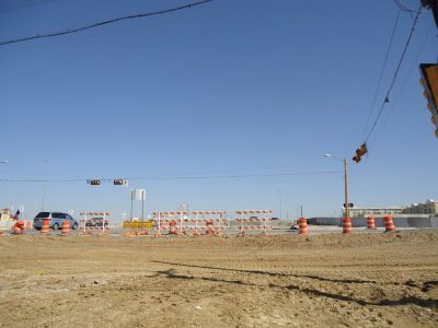 March 2013: Continuing expansion of Westpark Way at the eastbound SH 183 frontage road