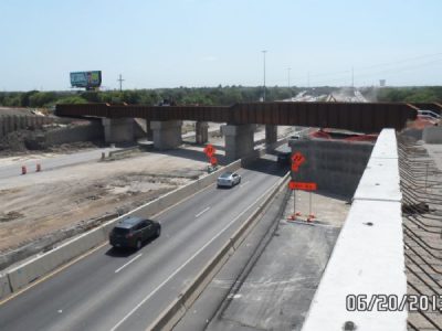 June 2013: DART bridge over IH 820