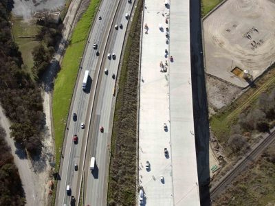 35W just north of Northside Dr Yucca Ave looking south