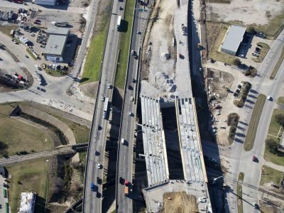 35W at 33rd St. looking south