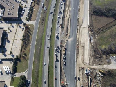 35W south of Meacham Blvd. looking south