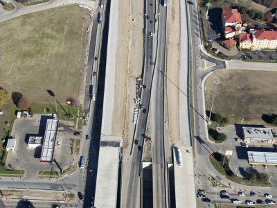 35W at Meacham Blvd looking north