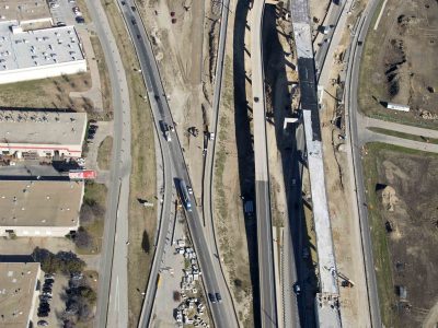 35W just south of I-820 looking north